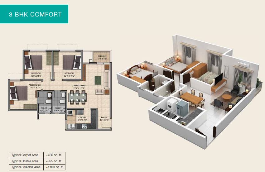 Provident Park Square Floor Plan