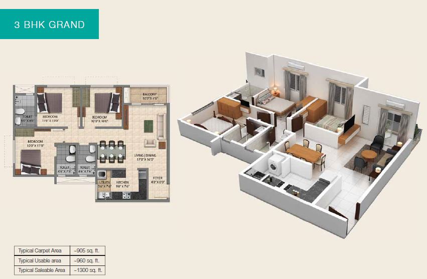 Provident Park Square Floor Plan